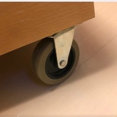 【無印良品】シェルフ　テレビ台　キャスター付きの画像