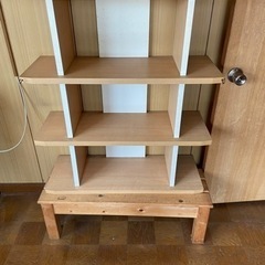 ラック　下のすのこ台は除く