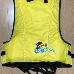 子供用　ライフジャケットの画像