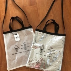 DENHAM 肩掛けトートバッグ2点、新品