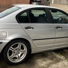 【Sold Out】希少 E46 BMW 318i 5速マニュアル! Mスポ17インチアルミ! 予備検査取得済! 自賠責25ヵ月込み! の画像