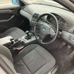 【Sold Out】希少 E46 BMW 318i 5速マニュアル! Mスポ17インチアルミ! 予備検査取得済! 自賠責25ヵ月込み! の画像