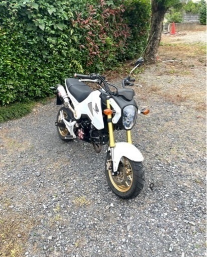 340.  動画あり　ホンダ　グロム　GROM JC61   小型　バイク　125cc  車体