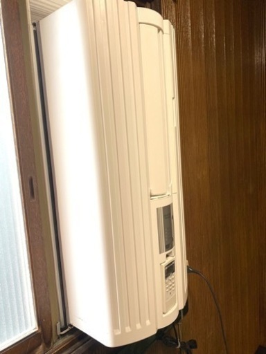 窓用エアコン②