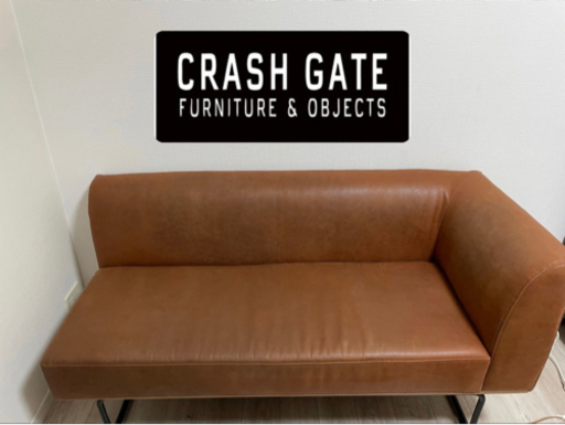 6/30迄 美品 CRASH GATE クラッシュゲート ダイニング ソファ ベンチ