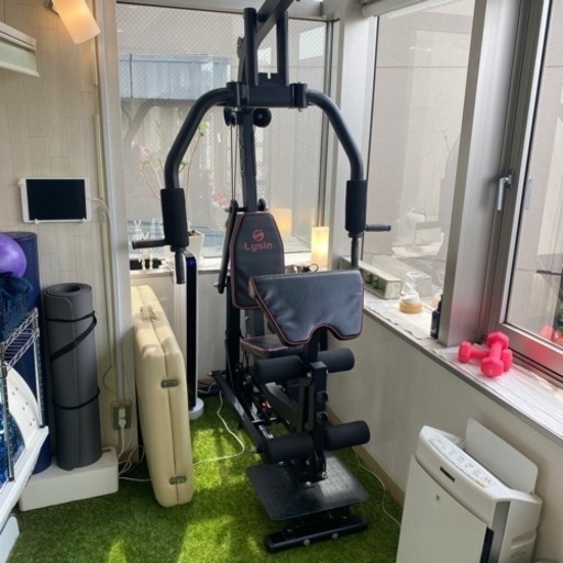 ラット、チェストプレス、ベンチ