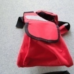 高級ペットキャリー　ショルダータイプ　Mr.Mac ペットハンモック　赤の画像