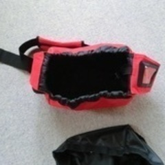 高級ペットキャリー　ショルダータイプ　Mr.Mac ペットハンモック　赤の画像