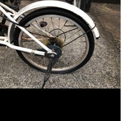 折りたたみ自転車　差し上げますの画像