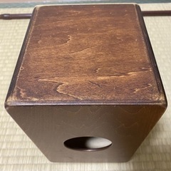 トカゲ柄　ミニカホンの画像