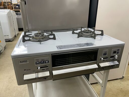 ガスコンロ　No.1891　都市ガス　ハーマン　LW2261TCBSGL　2014年製　【リサイクルショップどりーむ荒田店】