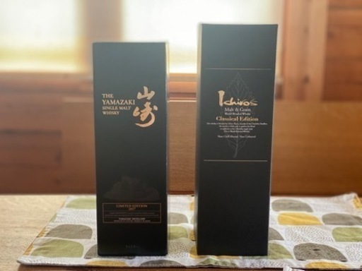 【ウイスキー】山崎 リミテッドエディション2017＆イチローズモルト クラシカルエディション