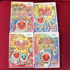 【取引中】wii太鼓の達人4本セット