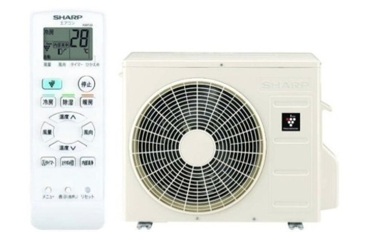 (決まりました)新品　エアコン　工事込み　値下げしました。