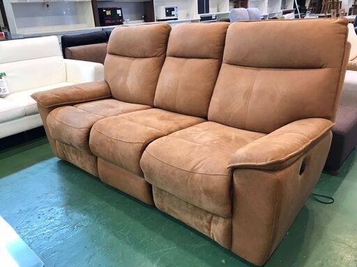 【愛品館八千代店】関家具　RELAXFORM　3人掛電動リクライニングソファ　ウーノ