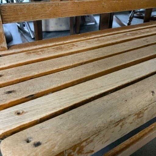 ベンチ　児童用　昭和レトロ　