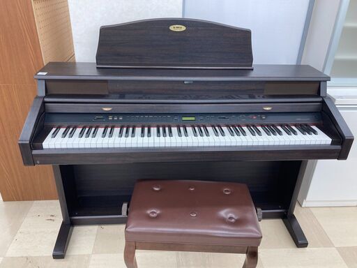 電子ピアノ　河合楽器　PW7　イス付き