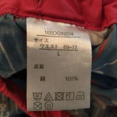 ミッキーマウス　ショートパンツ　Lサイズの画像