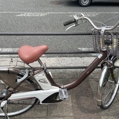 パナソニック ビビ NX 電動自転車 アルミフレーム アシスト 3段 26インチ PANASONIC VIVI 中古 