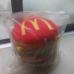 未開封ハンバーガークッション
