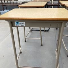 学校机・椅子セットの画像