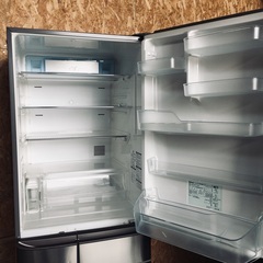 【商談中】■ナショナルノンフロン冷凍冷蔵庫 ５ドア NR-E462T-SR 2008年製　の画像