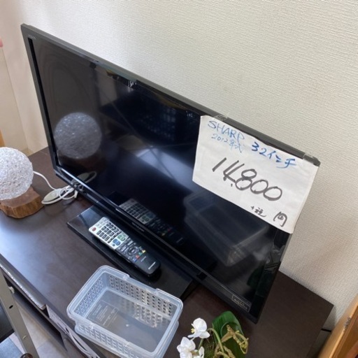 シャープ　32インチテレビ　値下げ