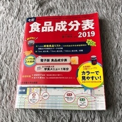 食品成分表2019
