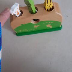 優しい木製赤ちゃんbabyおもちゃの画像
