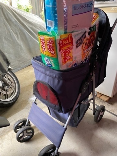 コスパ最強4WAY】KNIGHTペットカート｜多頭飼い・小型犬・中型犬に快適 小型犬用カート