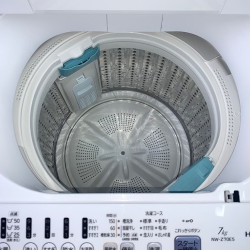 ⭐️HITACHI⭐️全自動洗濯機　2018年　7kg 美品　大阪市近郊配送無料