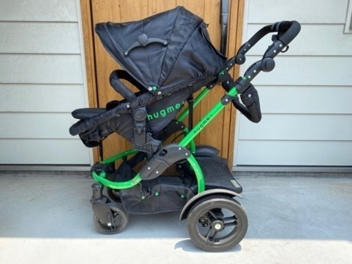 【受渡決定】KATOJI  hugme +  2人乗りベビーカー　カトージ　ハグミープラス