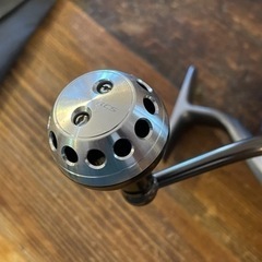 ダイワ　タマンモンスター　8号　パワーサーフ　6000QD SLPワークスハンドルノブ　スノーピークキーパーの画像