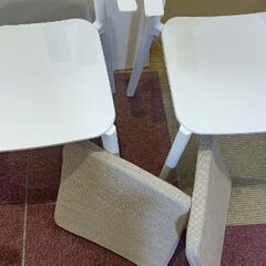 おしゃれなダイニングチェアー 2脚セットの画像