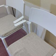 おしゃれなダイニングチェアー 2脚セットの画像