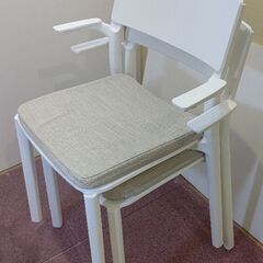 おしゃれなダイニングチェアー 2脚セットの画像