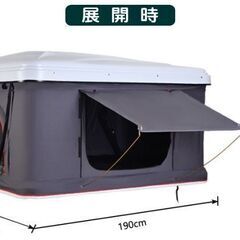▲新品▲ポップアップ式 ルーフテント 190の画像
