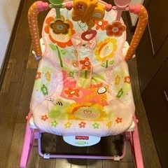 譲り先決定済　フィッシャープライス　Fisher Price バウンサー　ベビーベッド　ベビーチェアの画像