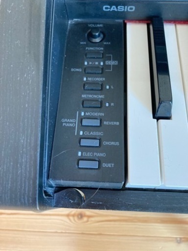 電子ピアノ　セルビアーノ　黒