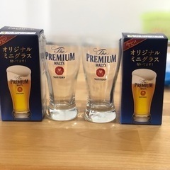 プレミアムモルツ　オリジナルミニグラスの画像
