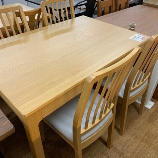 伸縮テーブル ダイニング5点セット【店頭取引限定】【中古品】早い者勝ち！?足立区近郊配送可能！ ！