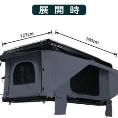 ▲新品▲ポップアップ式 ルーフテントＡ型 190 の画像
