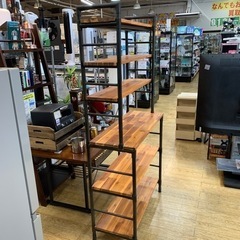 7/11 値下げ⭐️廃盤⭐️unico LABORA トールシェルフ アカシア 無垢材