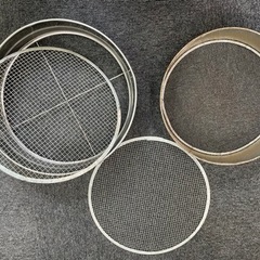砂ふるい　2点セット　中古品