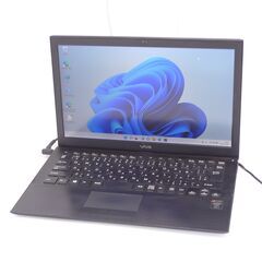ノートPC 超高速SSD VJP132C11N 8GB 無線 Bluetooth VAIO 中古 ノートパソコン ノートPC SONY vjp132c11n 13.3型