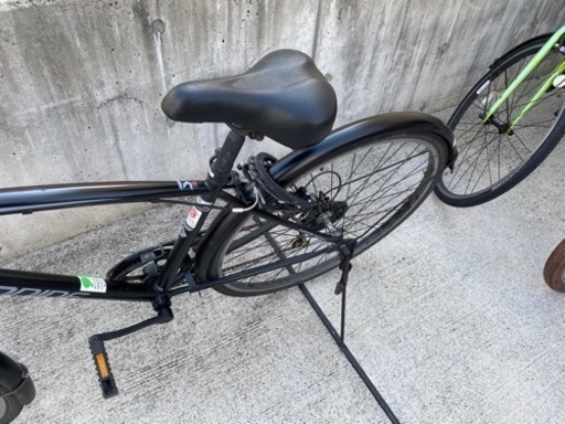 スプレンディッド クロスバイク ブラック 27インチ 6段変速 学生 中古 自転車