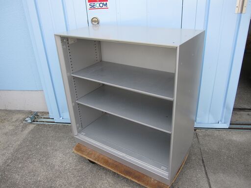 オープン書庫　コクヨ製ユニフレックス　シルバー