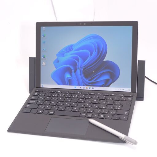 Windows11搭載 中古美品 タブレット Microsoft Surface Pro 4 第6世代 Core-m3 4GB 爆速SSD Wi-Fi有 Bluetooth カメラ Office