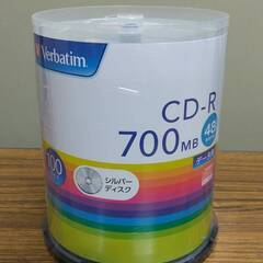 【未開封新品】Verbatim バーベイタム 1回記録用 CD-...