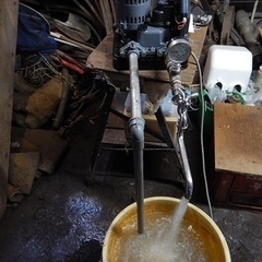 【中古】川本 ポンプ カワエース N3-135SH 50hz 100V （0652854）の画像